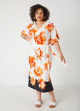 Floral Print Midaxi Dress