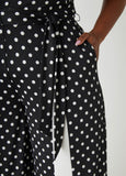 Paneled Polka Dot Jumpsuit