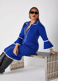 Bell Sleeved Sweater Dress