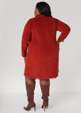 Frayed Corduroy Shirtdress