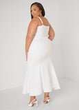Sweetheart Denim Maxi Dress