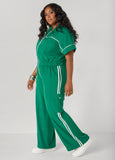 Tall Striped Cargo Jumpsuit
