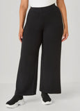 Wide Leg Striped Sweater Pants