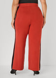 Striped Sweater Wide Leg Pants