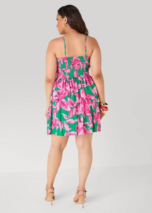 ashley stewart plus size dresses Strapless Floral Maxi Dress, White, 1X drawstring split framed in ruffles that you can play up or pull back. Plus Size Midi Dresses