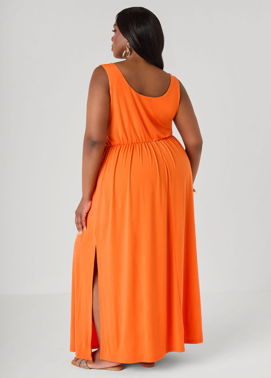 ashley stewart maxi dresses Plus Size Printed Mesh Slip Dress, Multi, 18/20 The smocked waist draws in just enough to shape the silhouette without losing that relaxed drape Maxi dress Ashley Stewart Black