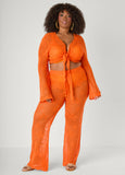Crochet Wide Leg Pants