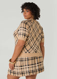 Plaid Intarsia Sweater
