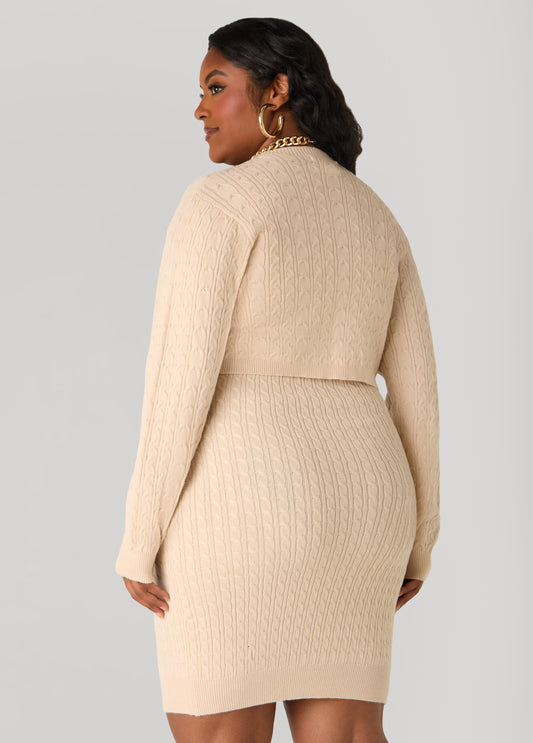 Cable Knit Bolero