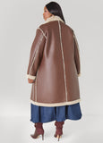 Faux Shearling Coat