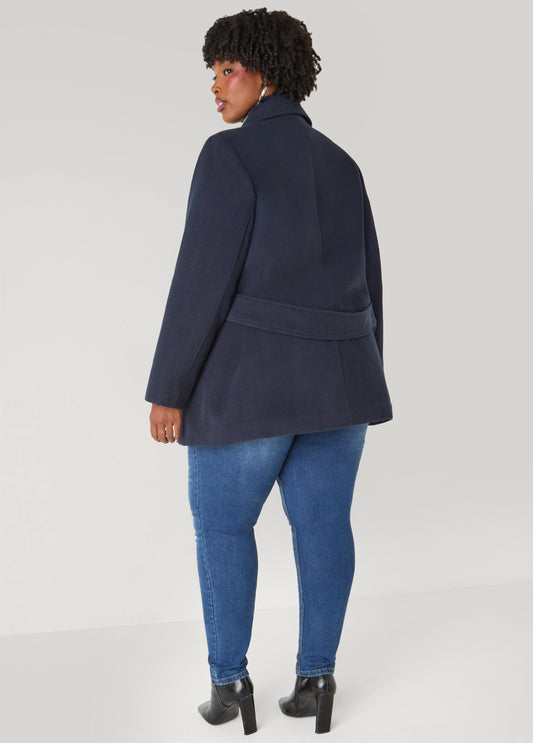 Double Breasted Peacoat