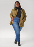 Corduroy Paneled Barn Jacket
