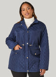 Quilted Drawstring Jacket