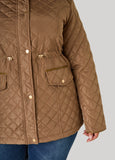 Quilted Drawstring Jacket