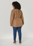 Quilted Drawstring Jacket