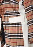 Plaid Flannel Coat