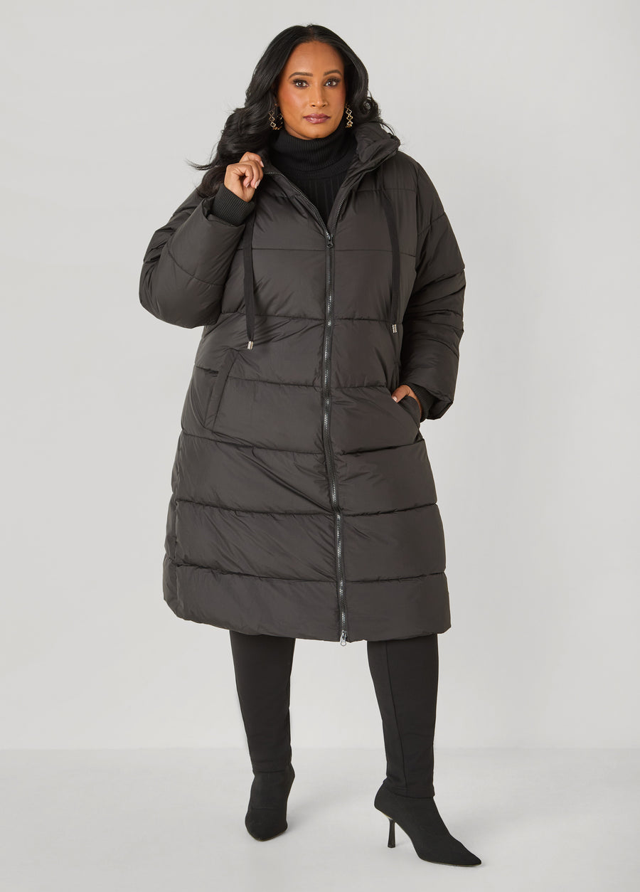 Hooded Puffer Coat
