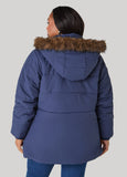 Fur Trimmed Hooded Puffer Coat