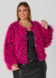 Fringe Detailed Mesh Jacket