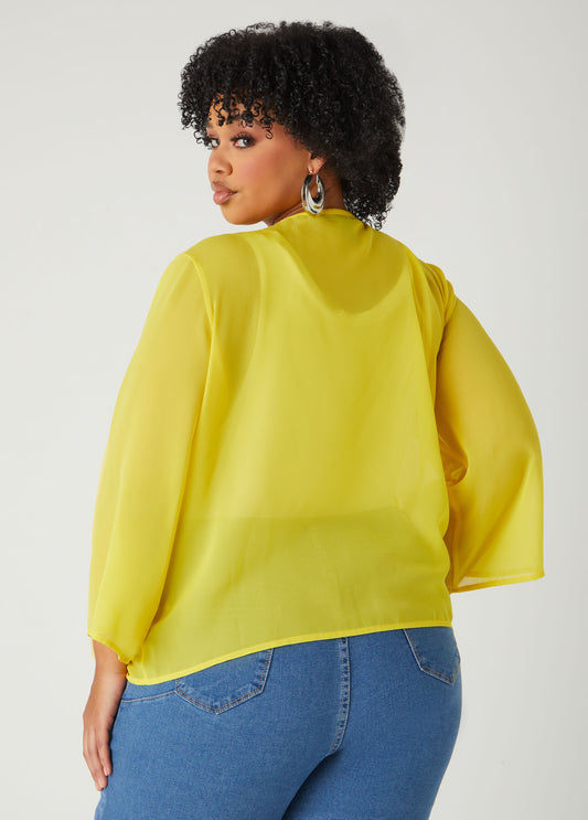 Draped Pleated Jacket