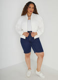 Matelasse Bomber Jacket