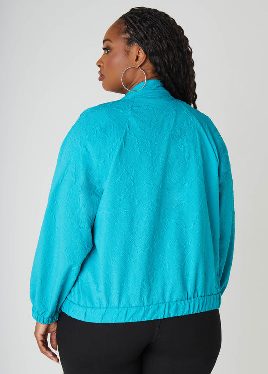 Matelasse Bomber Jacket