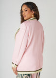 Striped Shawl Collar Blazer