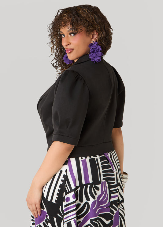 Open Front Paisley Kimono