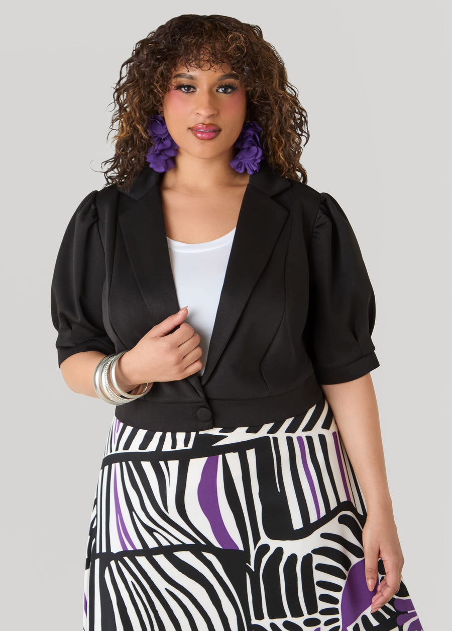 Cropped Scuba Jacket