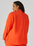 Draped Textured Jacket