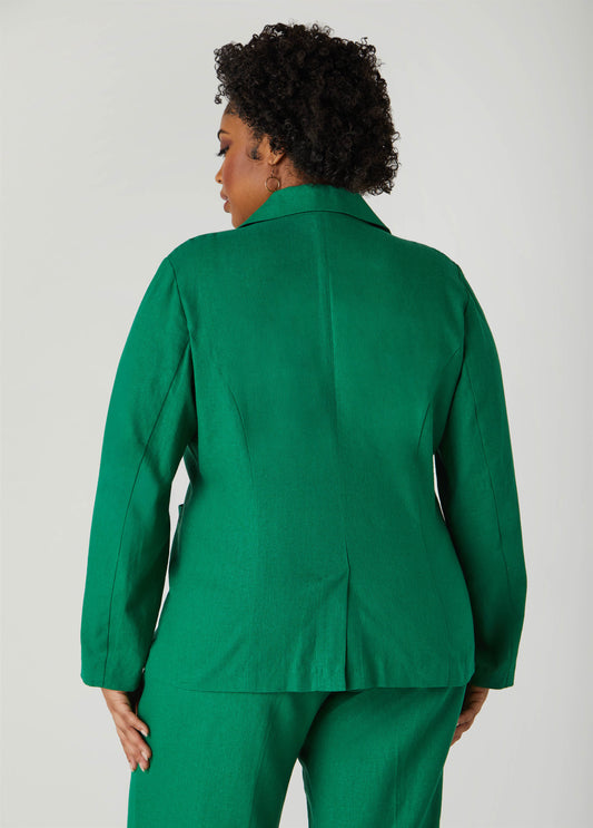 Linen Blend Blazer