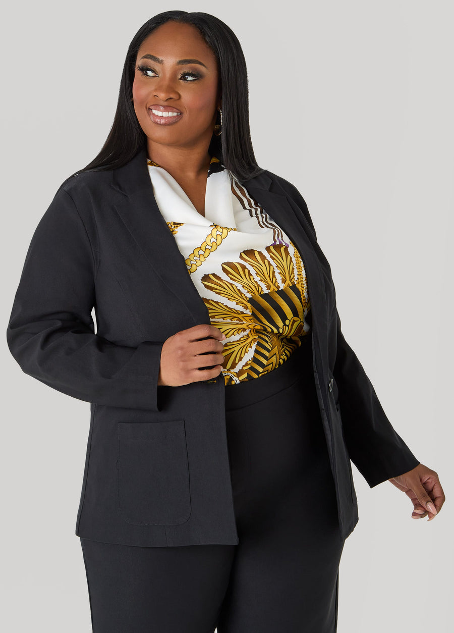 Millennium Buttoned Blazer