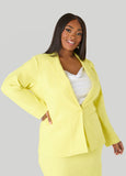 Millennium Button Front Blazer