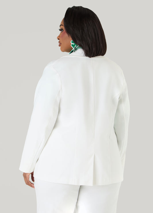 Millennium Button Front Blazer