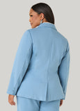 Button Detailed Ponte Blazer