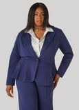 Ponte Peplum Blazer