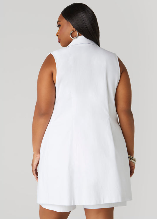 Button Embellished Vest