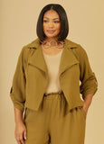 Plus Size Jacket Plus Size Set Plus Size Casual Jacket Plus Size Set