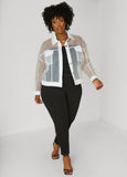 Organza Trucker Jacket