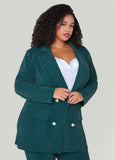 Plus Size Lurex™ Boyfriend Blazer