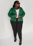 Asymmetric Zipper Moto Jacket