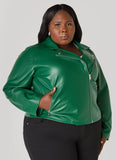 Asymmetric Zipper Moto Jacket