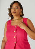 Button Front Vest