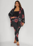 Printed Ponte Blazer
