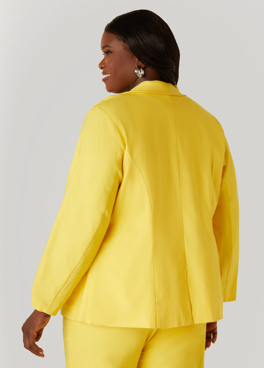 Millennium Button Front Blazer