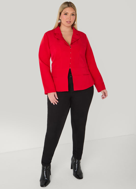 Corset Paneled Jacket