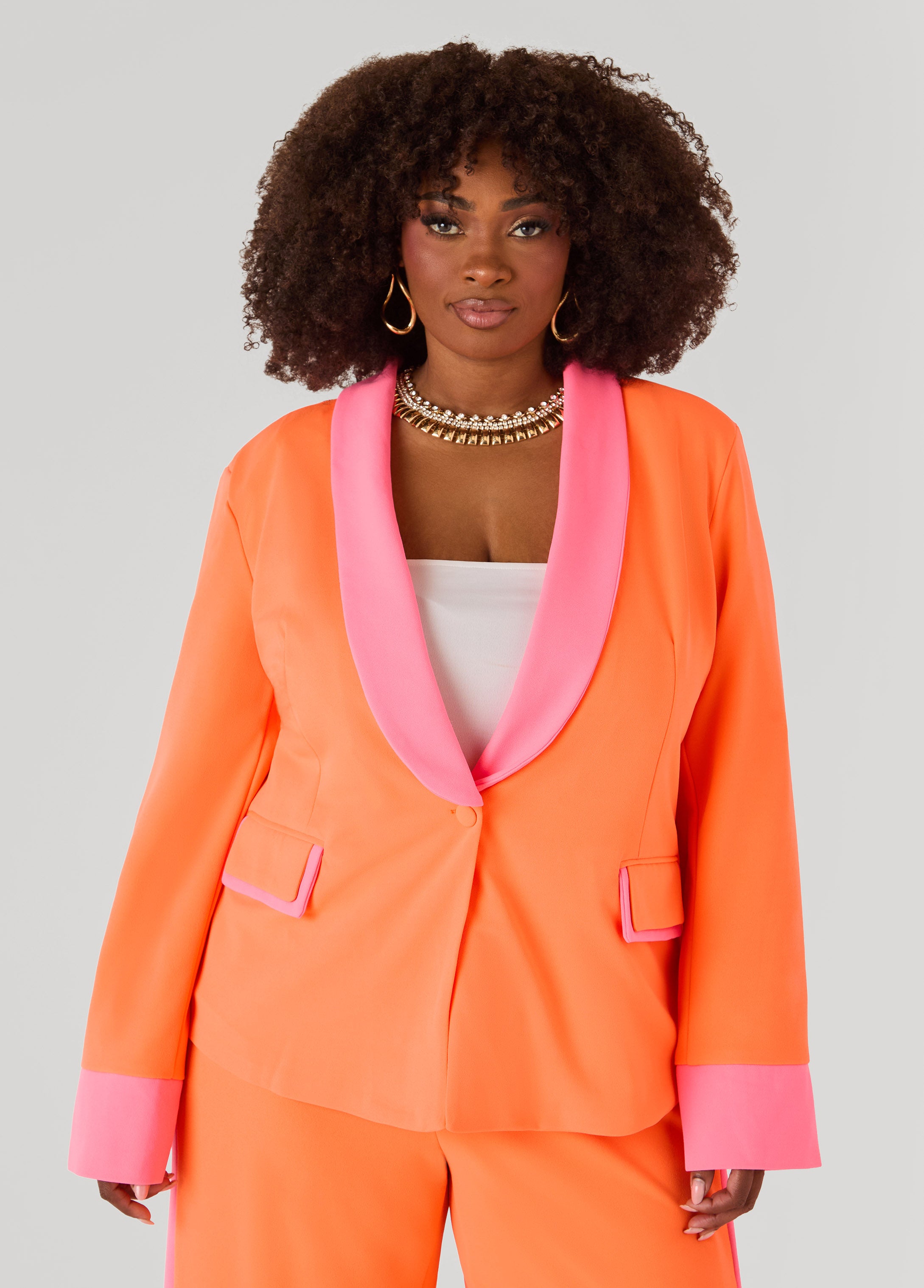 Neon Two Tone Blazer