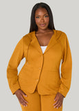 Hooded Ponte Jacket