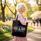 My Favorite People Call Me Nana Canvas Tote Bag