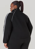Piped Fleece Track Jacket